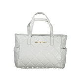 Mario Valentino Gray Polyethylene Handbag